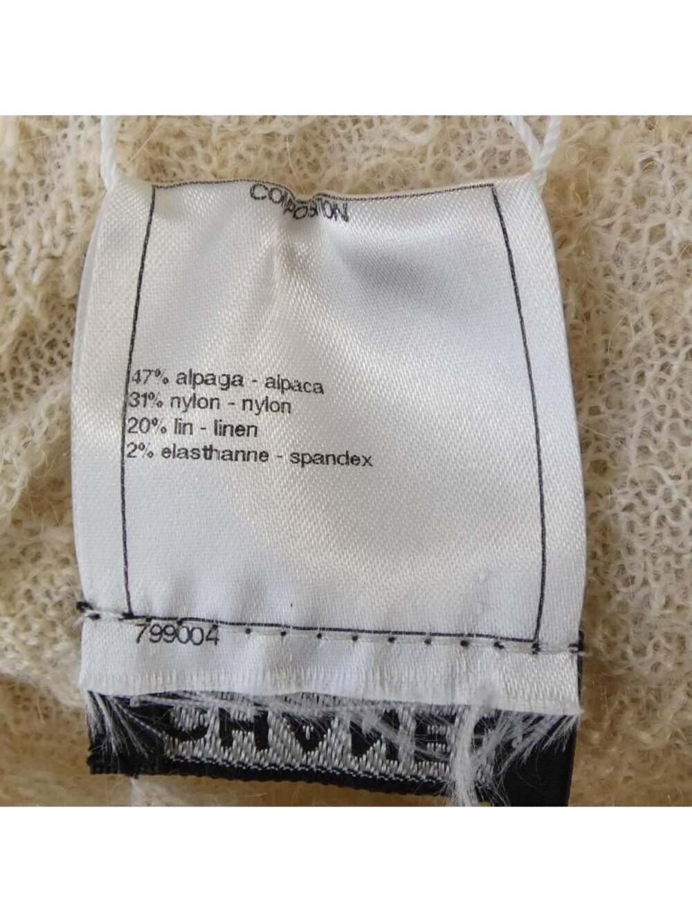 Chanel Knit Sweater Beige - Picture 3 of 7